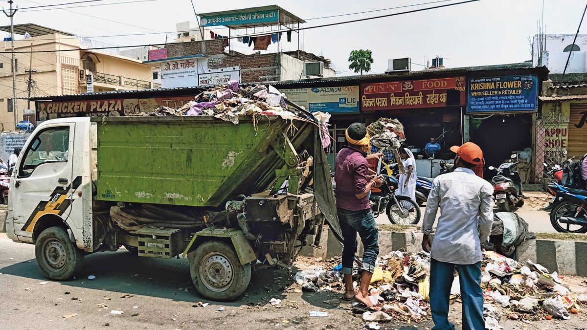 Smart buckets for Ranchi garbage solution