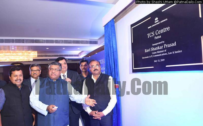 IT Minister Inaugurates Tata Consultancy Office in Patna