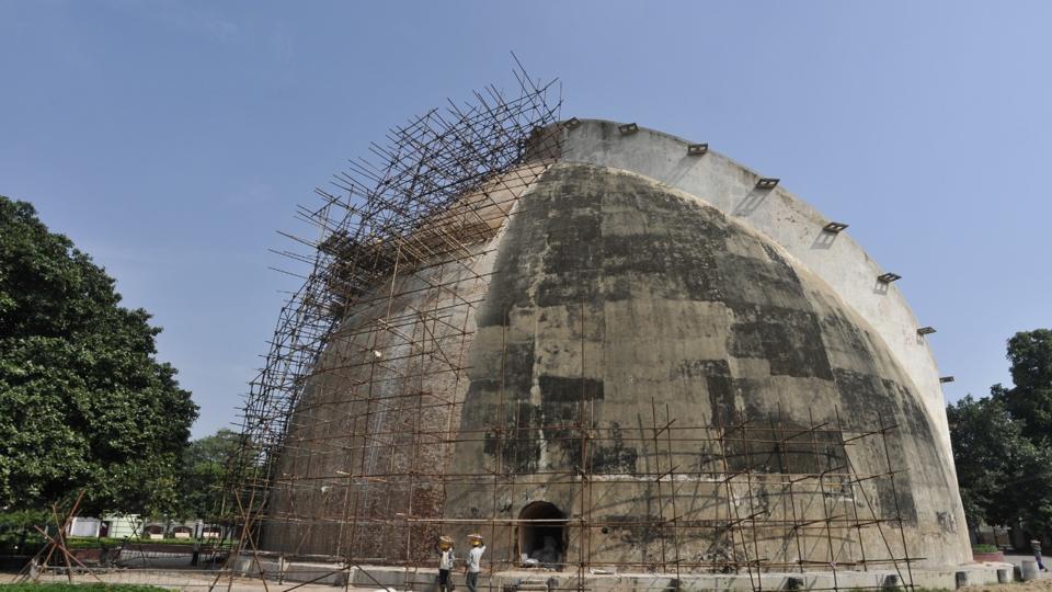 11 years and Rs 1-cr later, conservation work on Patna’s Gol Ghar still not complete