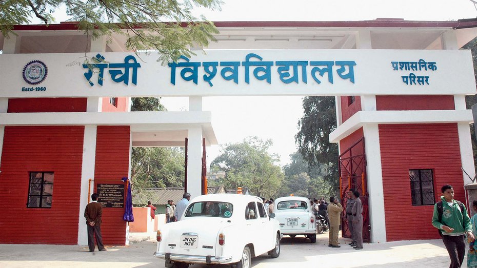 Retired Ranchi University teachers demand dues