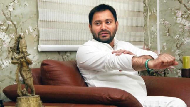 Tejashwi Yadav finally surfaces in Patna but still can’t make it to Bihar assembly