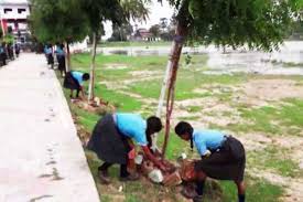 A school charges waste instead of fees in Bodh Gaya