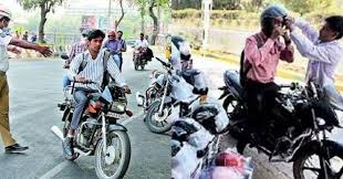Bihar Police Finds Unique Way of Fining Traffic Violators; Offers Helmet, Insurance Instead of Challan