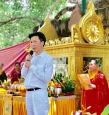 Consul General Zha Liyou Attends Bodh Gaya Celebration Prayers for 70th Anniversary of Founding of The People’s Republic of China
