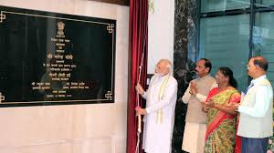PM Modi inaugurates Jharkhand assembly building, lays foundation of state secretariat