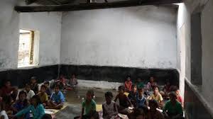 Tale of a Bihar school: Gunny bags for benches, open sky as roof for 250 kids