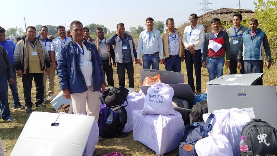 Jharkhand Assembly Election 2019: First phase of polling today, IAF chopper drops polling personnel in Chhattisgarh.