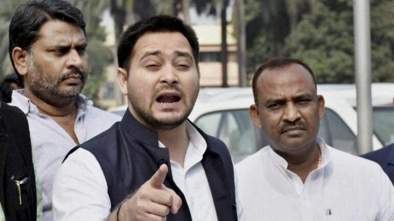 Tejashwi Yadav among opposition leaders booked in Bihar for anti-CAA bandh.