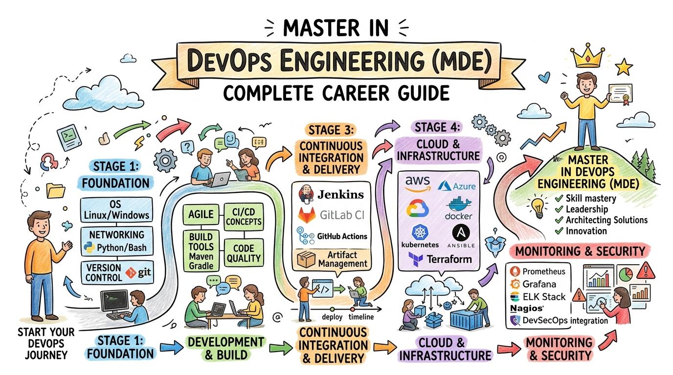 Master in DevOps Engineering MDE Complete Career Guide