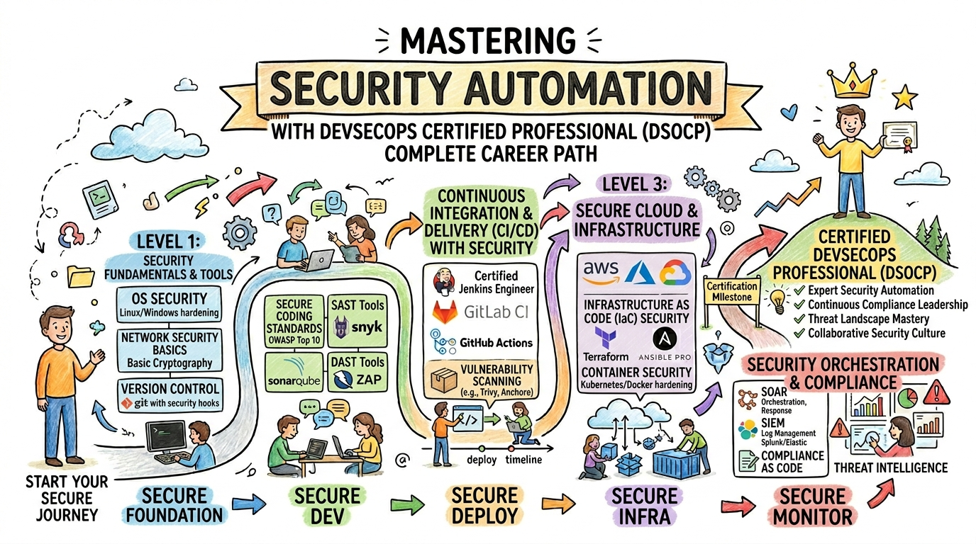 Mastering Security Automation with DevSecOps Certified Professional DSOCP